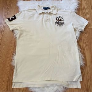 POLO Ralph Lauren Chest Crest NYC 1967 International Challenge Cup Polo Shirt Md